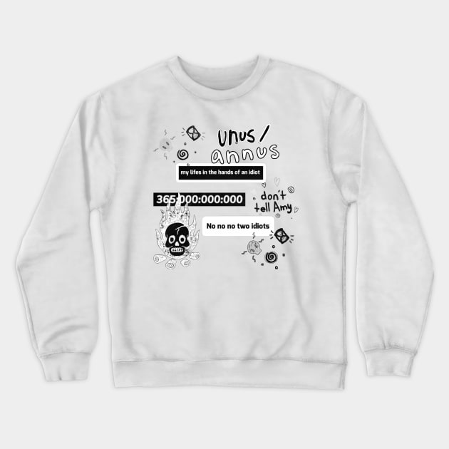 Unus Annus Tribute Crewneck Sweatshirt by Cipher_Obscure